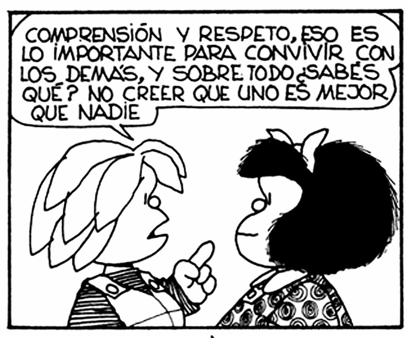 Mafalda respeto